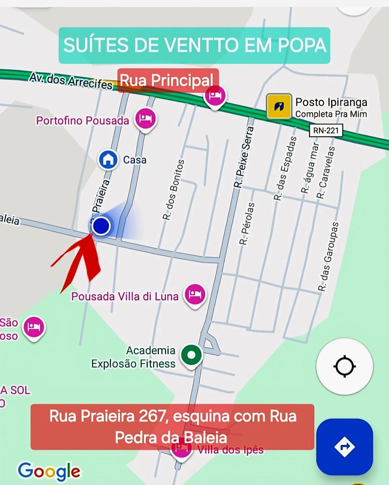 Suites De Ventto Em Popa - Sao Miguel Do Gostso 圣米格尔-杜戈斯托苏 外观 照片
